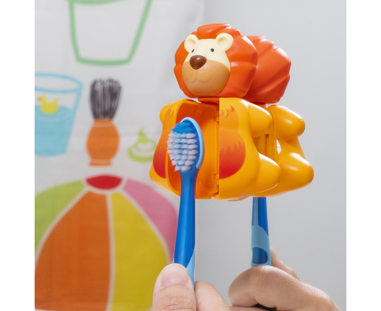 DenTek Футляр для зубной щетки; лев, изображение 3