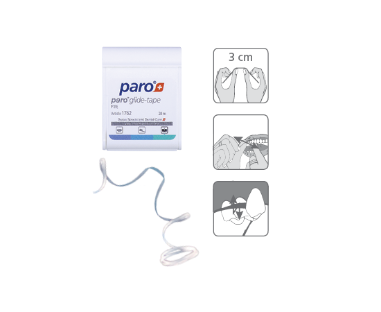 paro® GLIDE-TAPE Зубная лента тефлоновая, 20 м